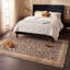 Tapis lavable en avoine à motifs animaliers, couleur crème, noir et beige, antidérapant, à poils courts, pour intérieur et extérieur, idéal pour le salon, la chambre, la salle à manger, l'entrée, le couloir ou le bureau. Convient aux animaux de compagnie.-2049079347