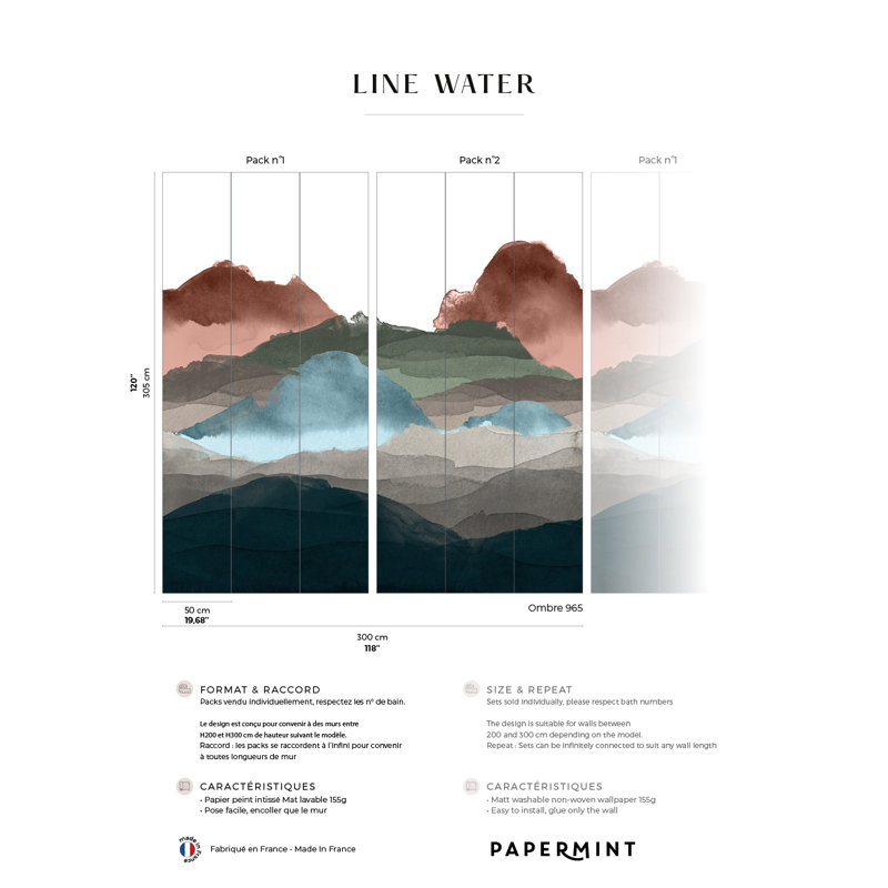 Line Water Pack 1 & 2 Ashkum, Paquets 1 et 2