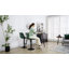 Styner Upholstered Adjustable Height Counter Stool with Metal Frame-356023103