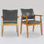 Chaise rembourrée Artell H 18,5 po-489878057