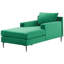 Adeanna Velvet Chaise Lounge