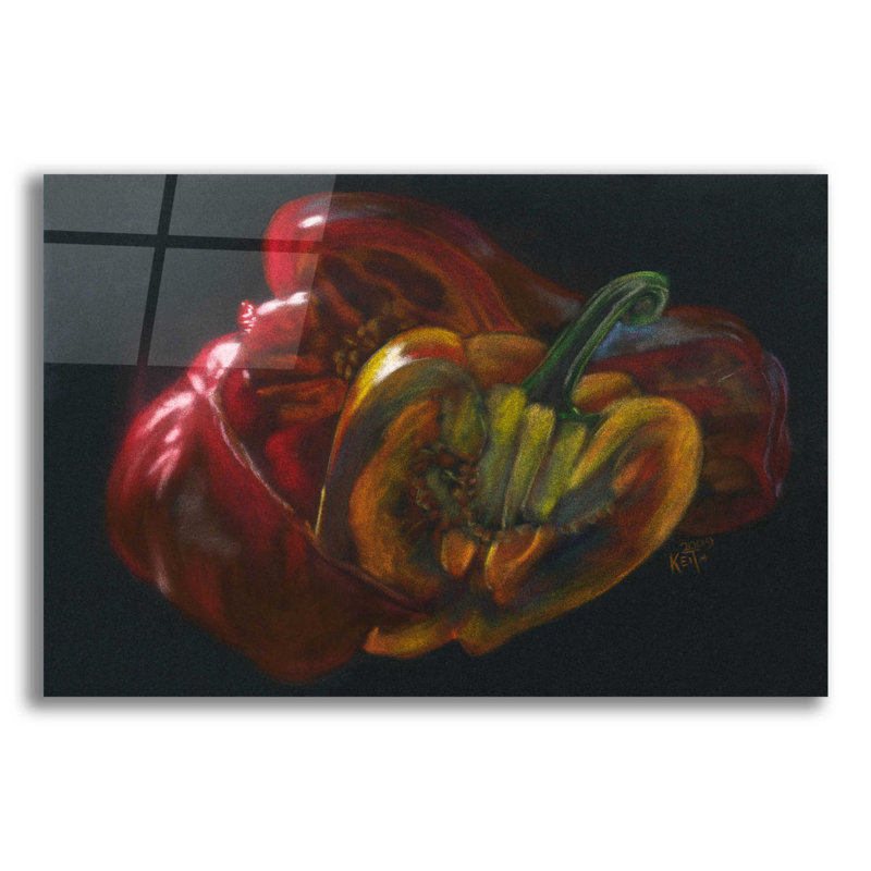 Sur impression plastique / acrylique, H 16 po x l 24 po x P 0,2 po