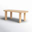 Katia 91" Solid Wood Dining Table-1914946344