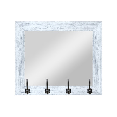 Veyron Engineered Wood Flat Wall Mirror
