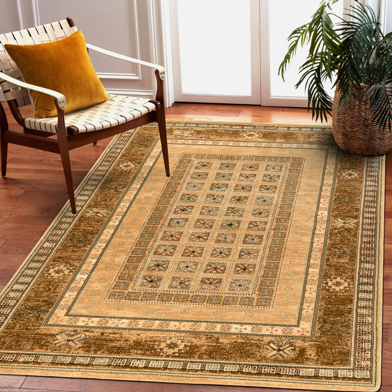 Oriental Wool Area Rug, Rectangular 300 x 400cm
