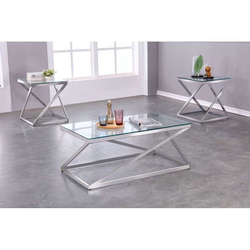 Ensemble de tables basses 3 pièces Abbotsen