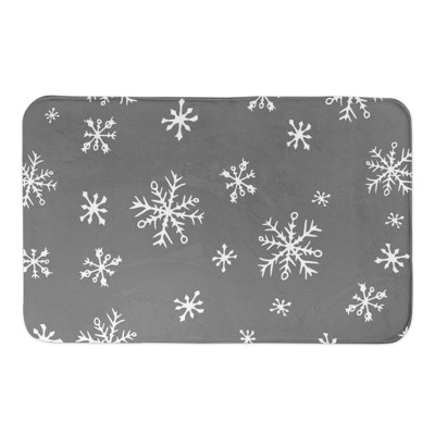 Arianna Microfiber / Microsuede Non-Slip Bath Rug