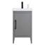 Ensemble de meuble-lavabo simple 20 po avec plateau en céramique Chambery-119156863-95759525-94426579