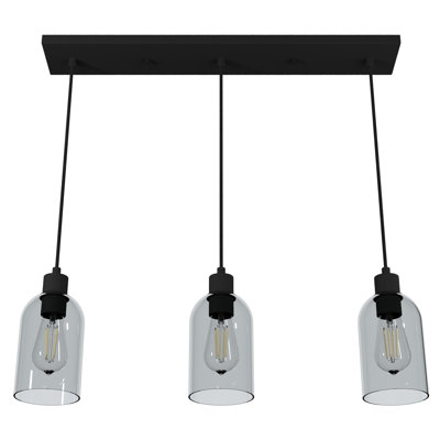 Lochemeade 3 Light Linear Cylinder Pendant