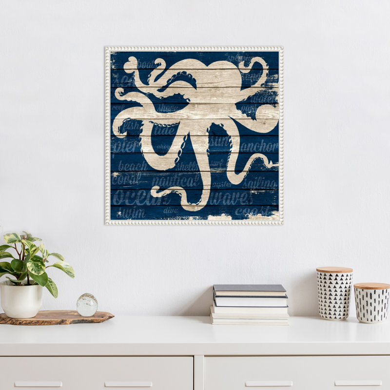 Gina Ritter Coastal Wonder I Octopus par Gina Ritter, H 22 po x l 22 po x P 2 po