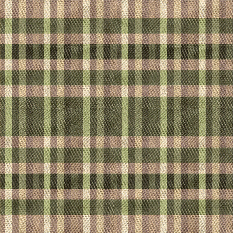 Checkered Indoor Rug, Square 7'