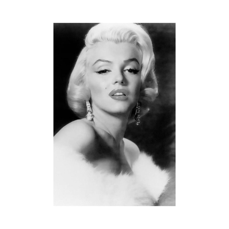 Classic Marilyn Monroe Pose I 1 Piece Wall Art on Canvas, 101.6 cm H x 66.04 cm W x 1.91 cm D, Wrapped Canvas