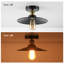 26cm Industrial Aluminum Flush Mount
