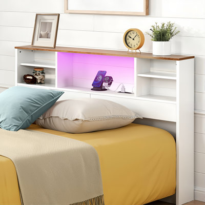 Bookcase Headboard by Ebern Designs