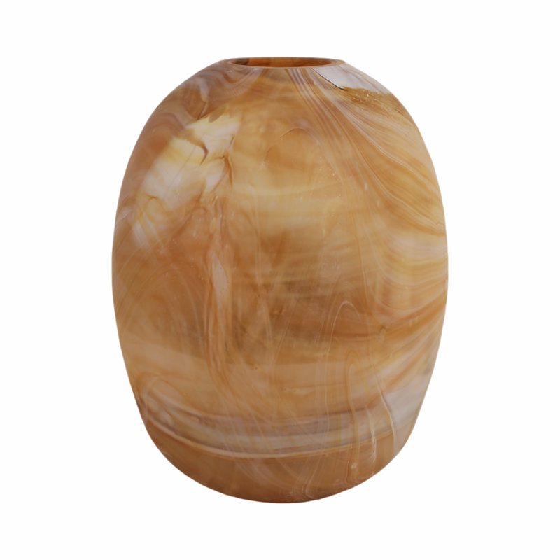 Marseille Handmade Glass Table Vase, 14"