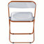 Chaise pliante en acrylique Gillispie-55798472