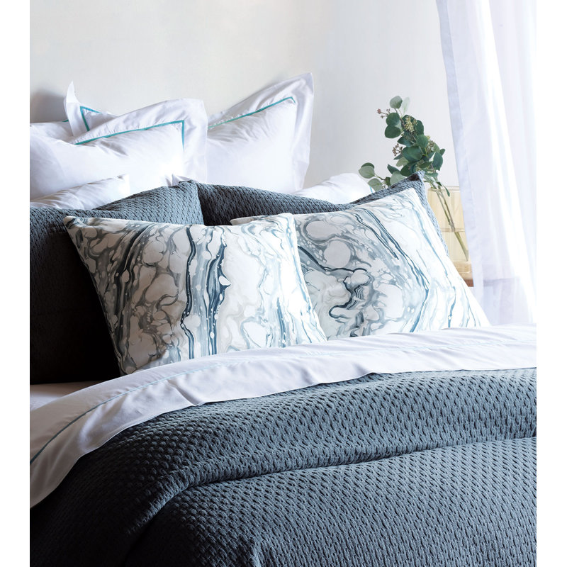 Collection de couvre-lit en coton Maude Grey