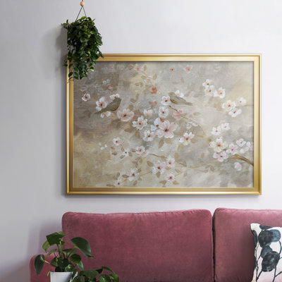 Au début du printemps, toile tendue avec châssis