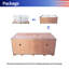 Baignoire de trempage autoportante 65 po. X 29,5 po. 65 po.