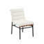 Chaise d'intérieur, ensemble de 2 chaises de salle à manger avec pieds en fer-1790328329