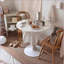 Table basse inclinable à hauteur réglable en noyer avec roulettes, support à roulettes polyvalent pour chambre à coucher