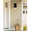 Mirabel - Small Rectangle W/ Perfs - Outdoor Closed Top & Bottom Wall Sconce - Gloss White - Dedicated LED/C-935264429-904848120