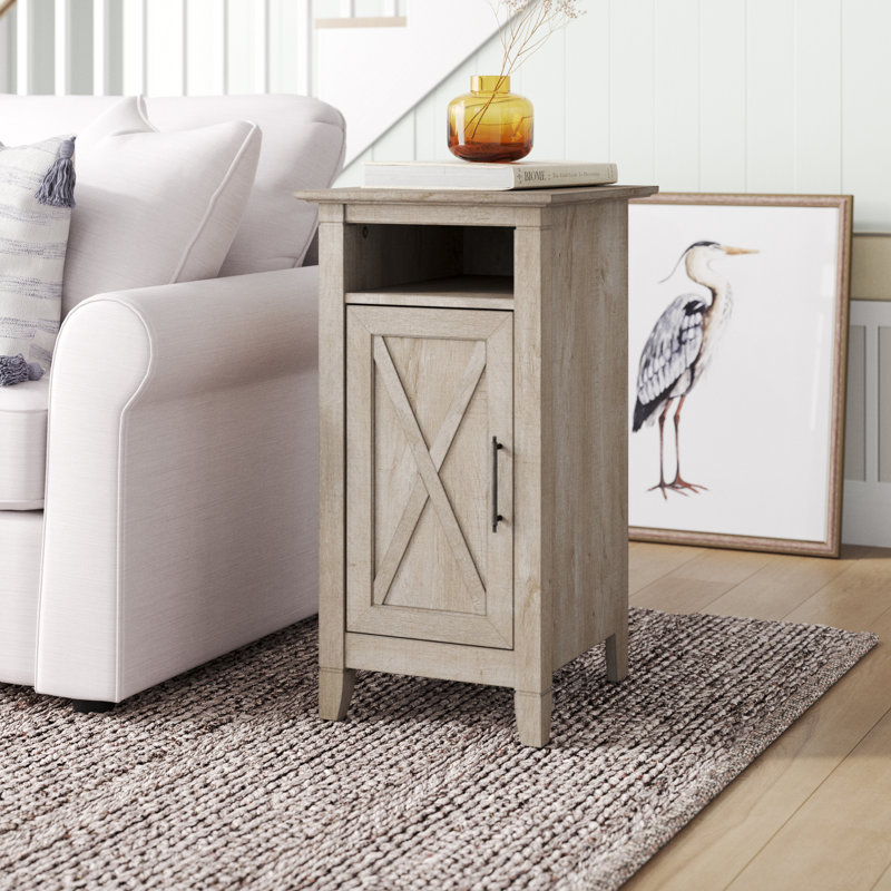 Table de bout avec rangement Huckins