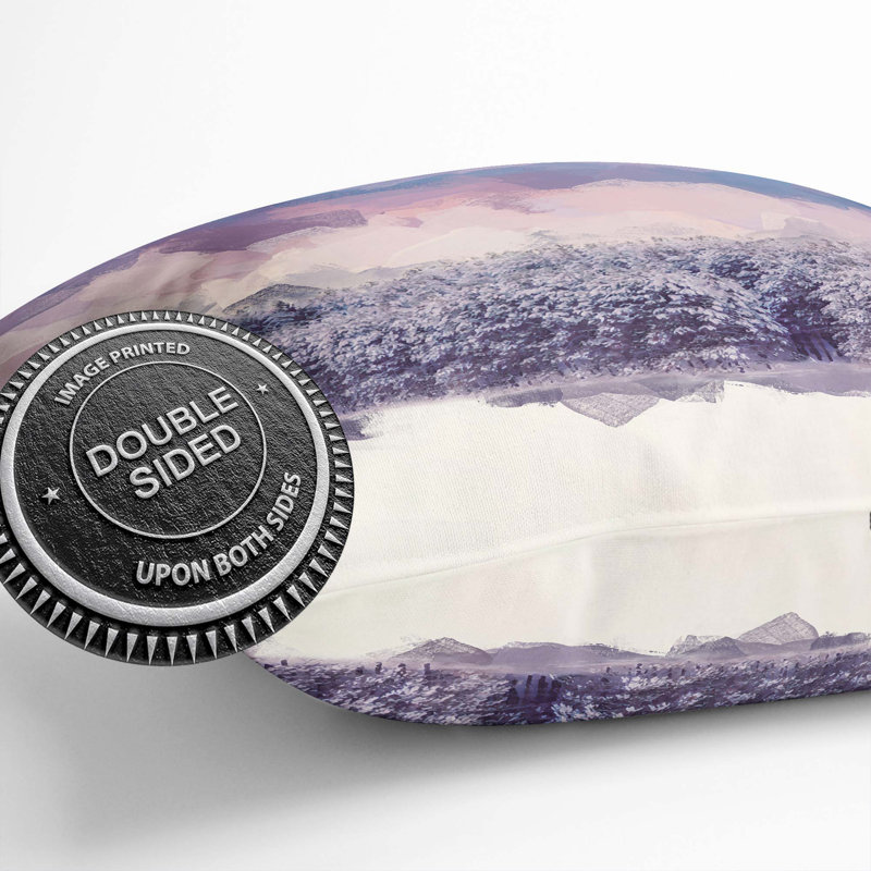 Abstract Square Throw Cushion, 55cm H x 55cm W x 20cm D