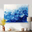 Bleu et blanc délicats pétales de fleurs II - fleurs, art mural-1498755983-1498755981-1475987893