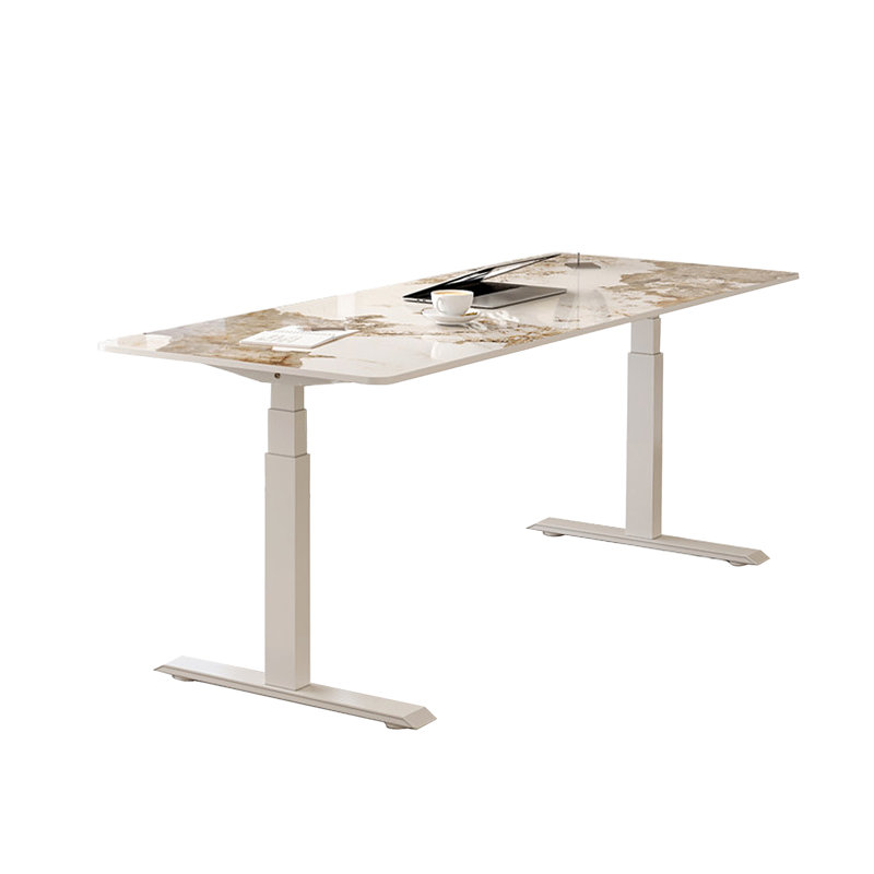 Bureau moderne à hauteur réglable 59,06 po, H 50,39 po x l 55,12 po x P 27,56 po