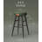 Parmley Faux Leather Stool-558187829-558187826