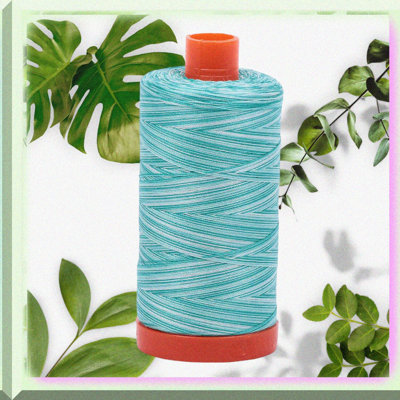Dark Green Cotton Thread 50wt 1422yds