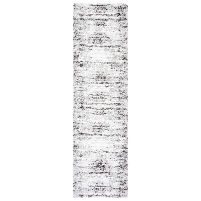 Omaury Performance Abstract Rug, Runner 2'3" x 8'