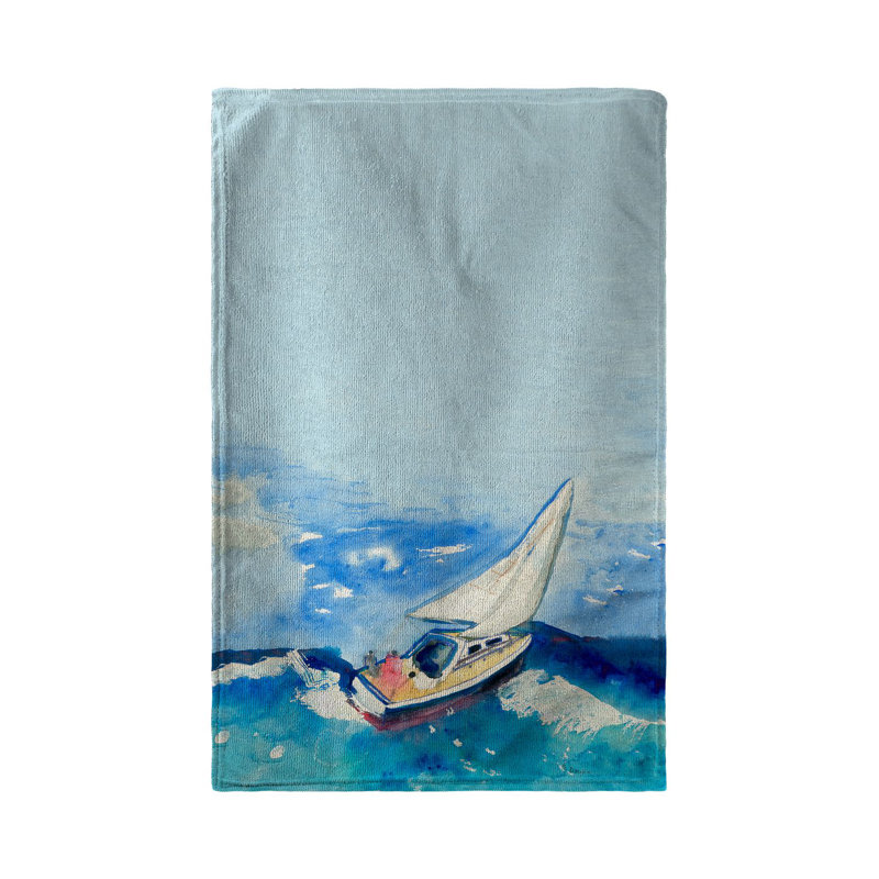 Serviette de cuisine voilier