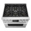 36-Inch Gas Pro Range With 6 Burners