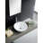 Modern Ceramic Circular Vessel Bathroom Sink with Overflow