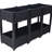 47.2"X15.7"X27.7" Polypropylene Raised Garden Beds: Black, With Drainage System For Veggies, Flowers, Herbs, Simple Installation Steps Black Planter: 47.2"X15.7"X27.7", Included, Suitable Vegetable,-1751760230-1751760224