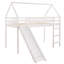 Lit mezzanine avec glissade, lit maison avec glissade