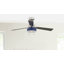 Ventilateur de plafond d'intérieur 52 po avec ampoule DEL - Nickel brossé avec pales grises