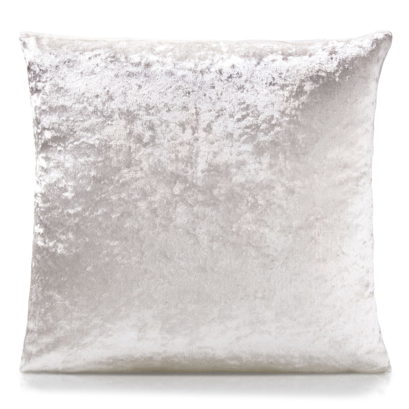 Eleanora Square Throw Cushion, Cream