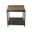 Table de bout en bois massif avec rangement Anayanci-1476570283