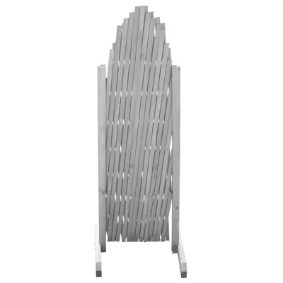 Cleaon 100cm H x 180cm W Grey Wood Yard/Privacy Fence