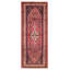 Tapis de couloir unique en laine style années 1990 de 3 pi 8 po x 9 pi 8 po Yong