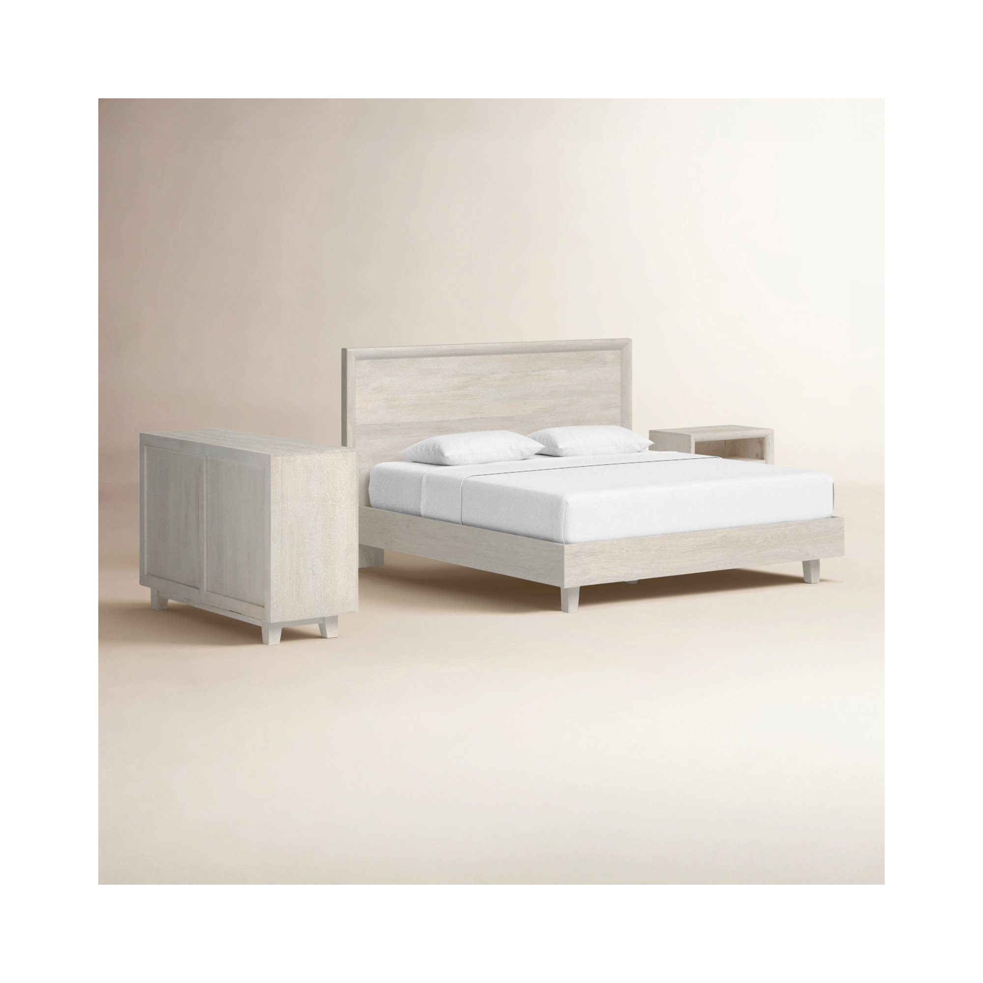 Longfellow 4 Piece Bedroom Set, King