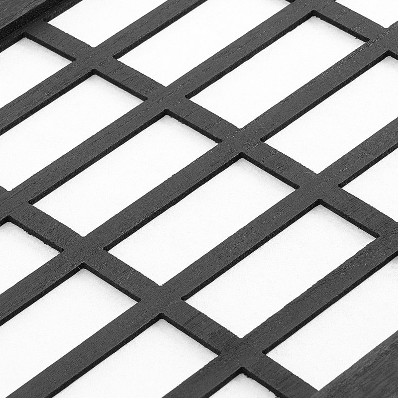Paravent portatif à 6 panneaux, écran noir minimaliste japonais pour une utilisation intérieure à la maison et au bureau, pliable à 360 °, matériau rotatif de séparation de chambre à coucher de 95 pouces,