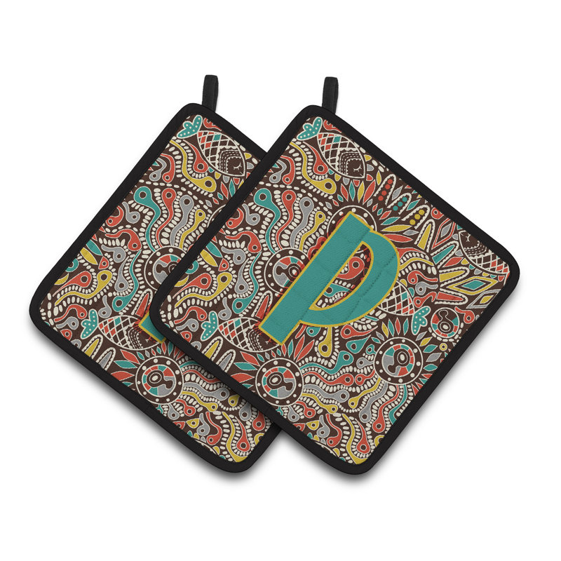 Cuisinier poignée tribal rétro, P