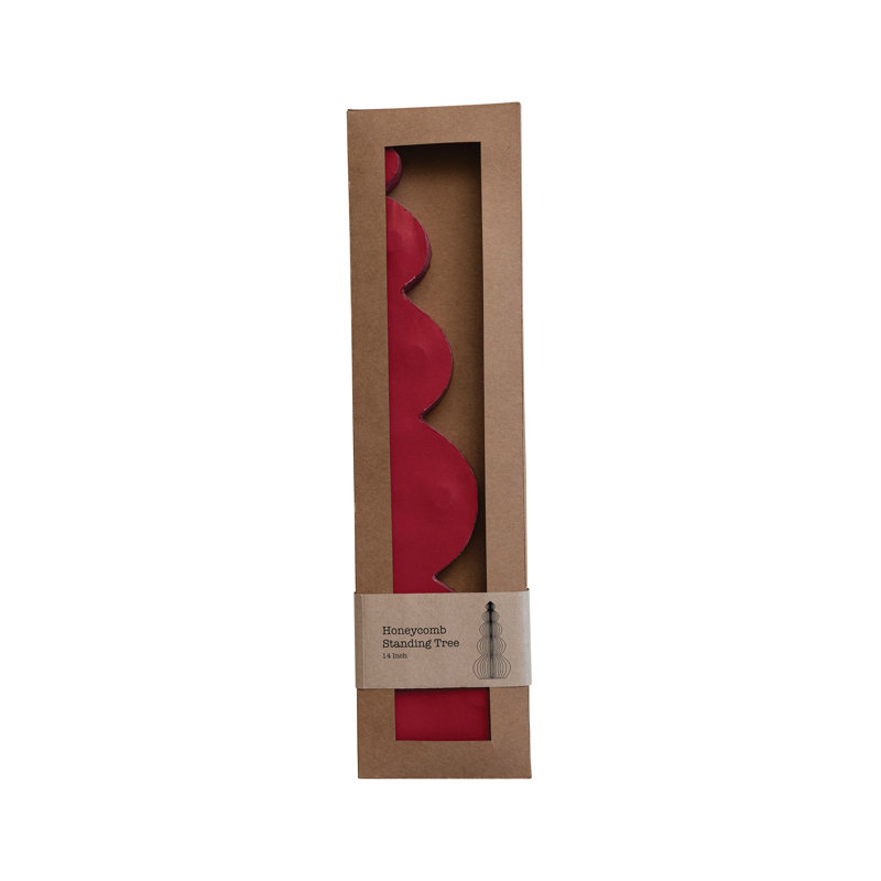 Arbre de table Plants & Flowers, Rouge, H 14 po x l 6,75 po x P 6,75 po
