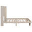 Cadre de lit pour tête de lit grand format - dossier beige de 54 po-67107734-67107736
