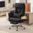 Big and Tall Office Chair, Flip Armrests for Pets & Cross Legged Sitting, Executive Ergonomic Computer Gaming Chair with Lumbar Pillow-1372075523
