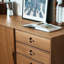Buffet en teck de style simple et rétro-129019556